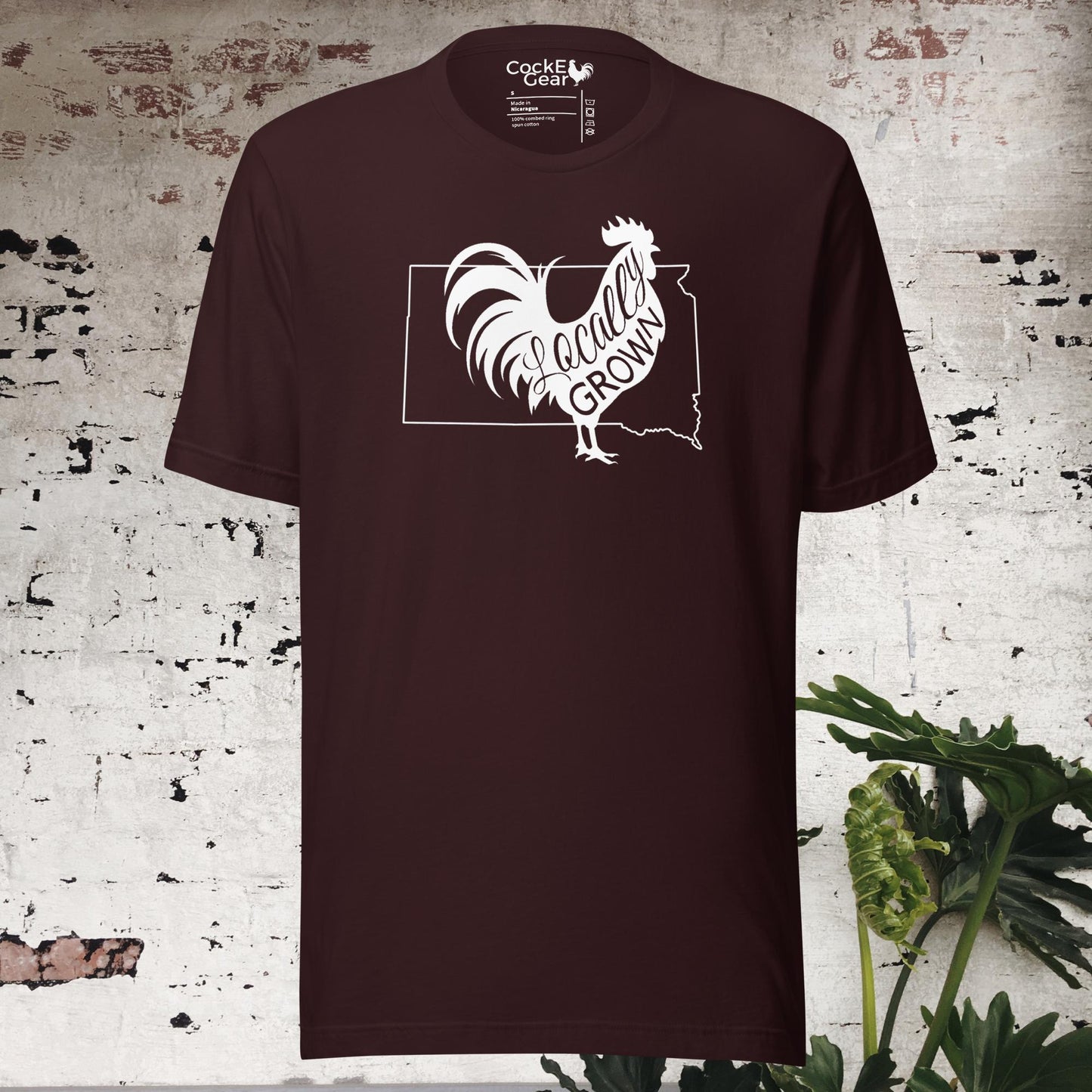 Unisex Locally Grown South Dakota Cock Tee