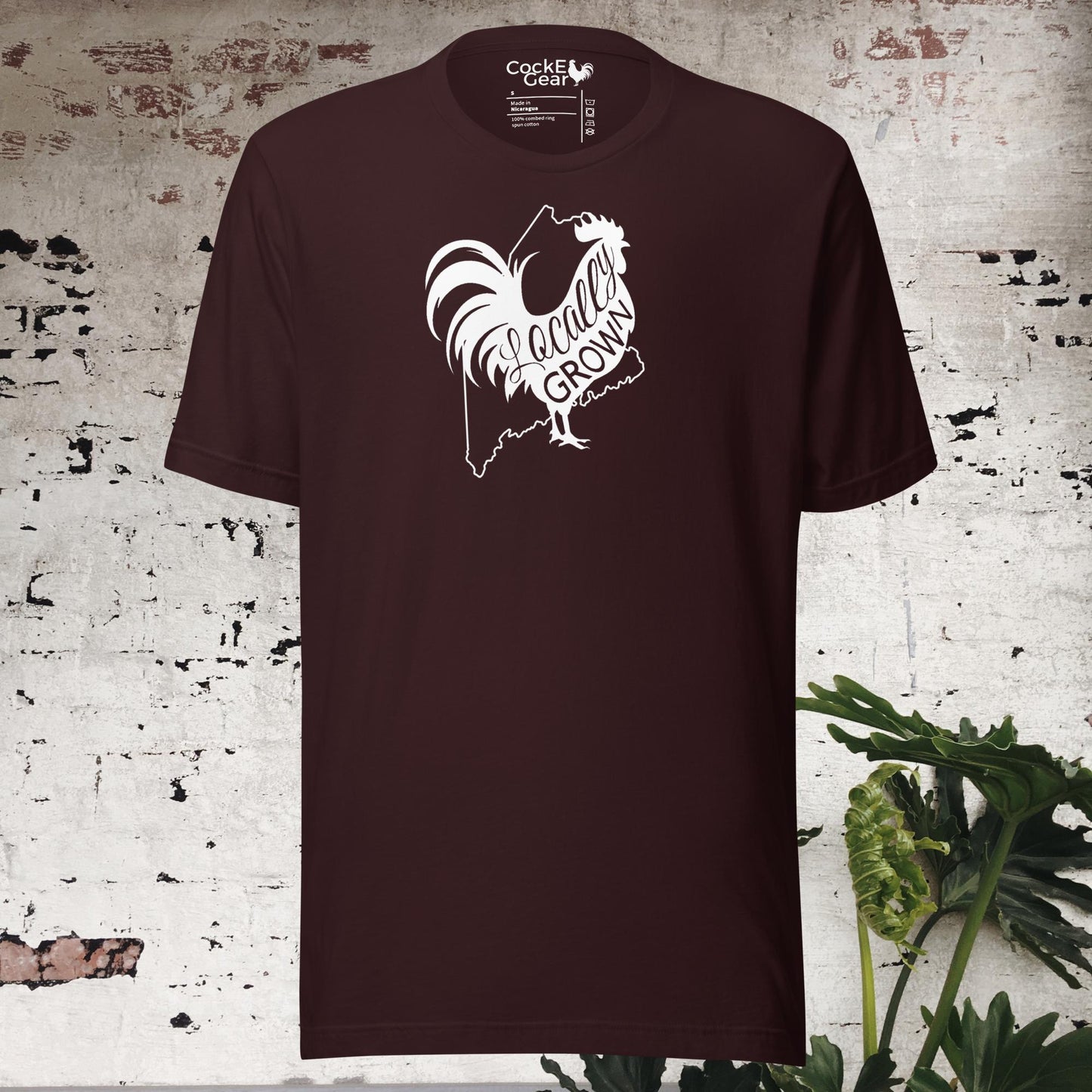 Unisex Locally Grown Maine Cock Tee