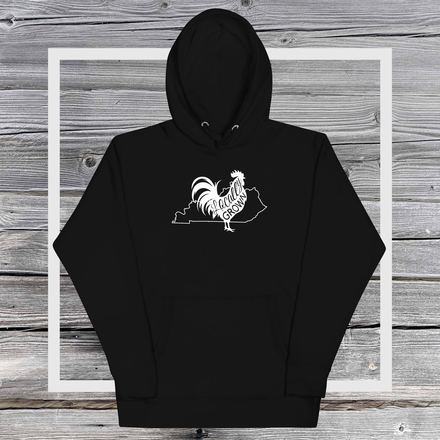 Unisex Locally Grown Kentucky Cock Hoodie