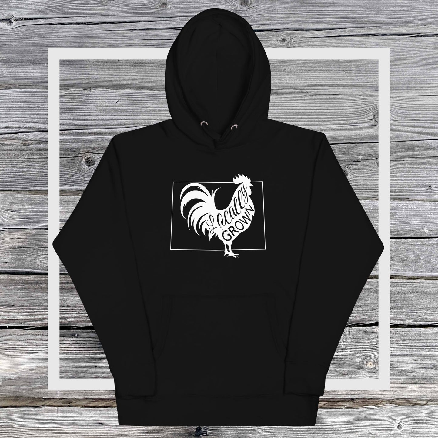 Unisex Locally Grown Colorado Cock Hoodie