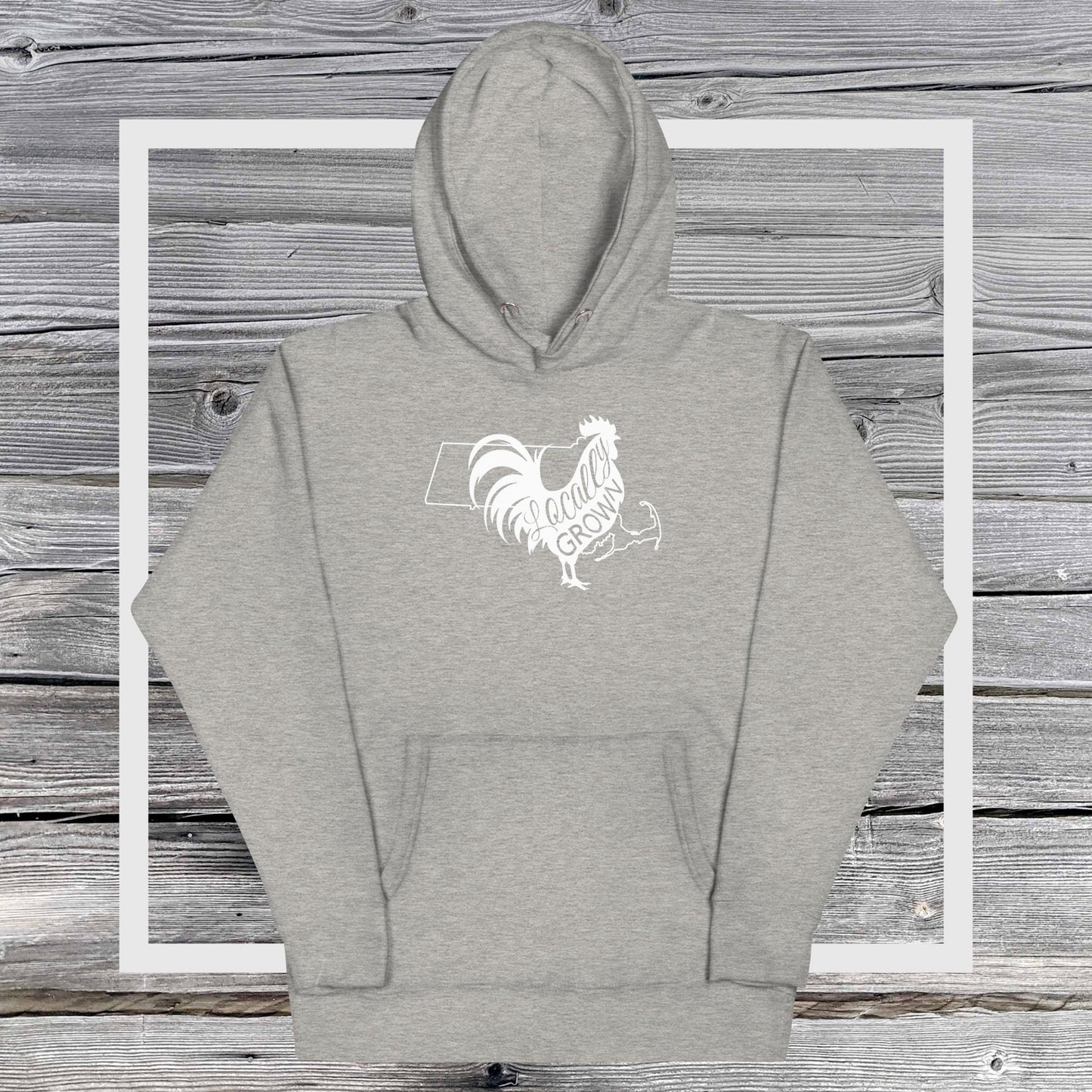 Unisex Locally Grown Massachusetts Cock Hoodie