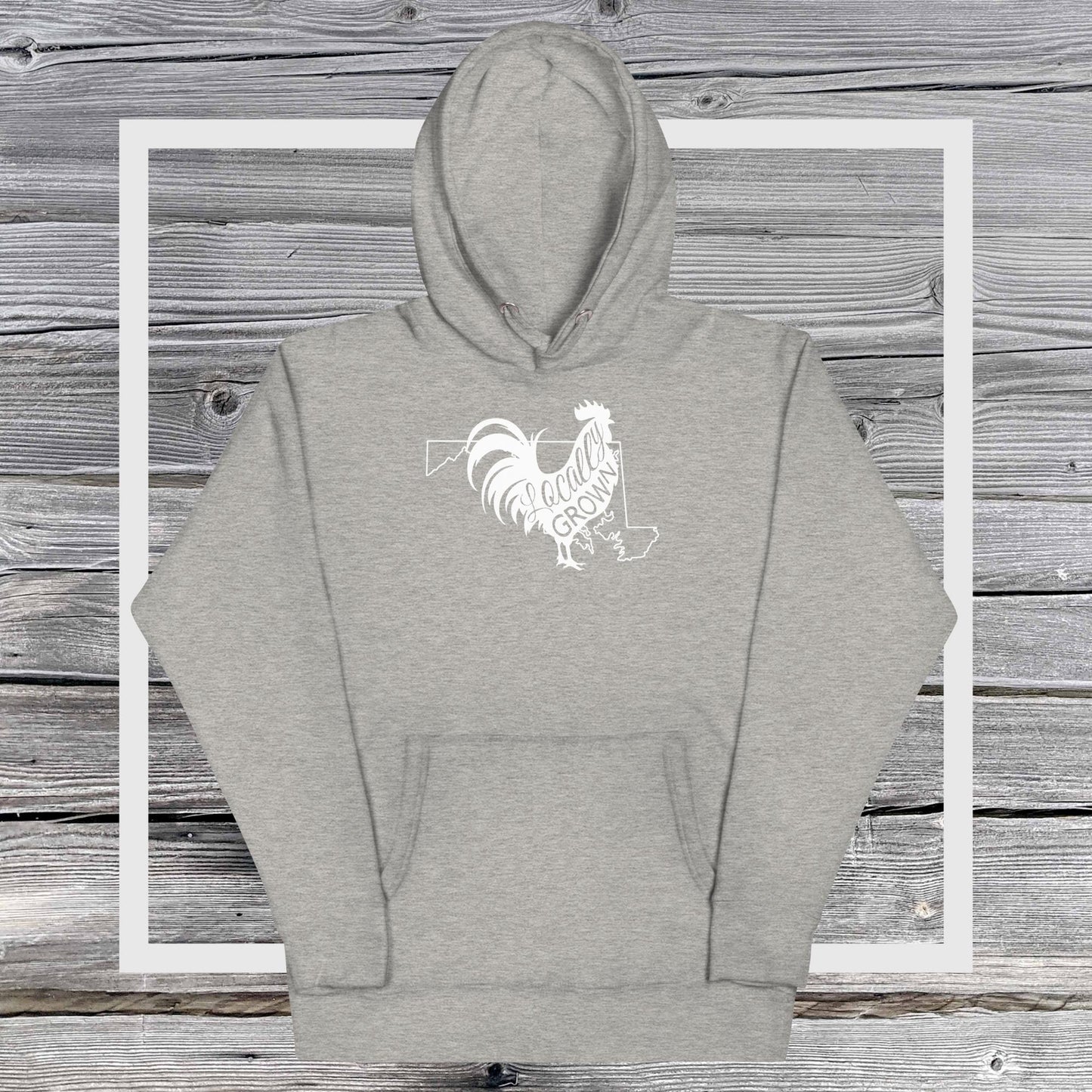 Unisex Locally Grown Maryland Cock Hoodie