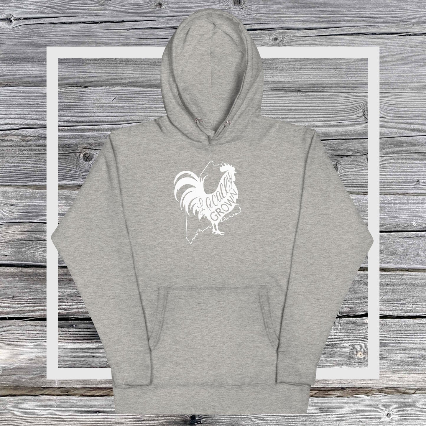 Unisex Locally Grown Maine Cock Hoodie