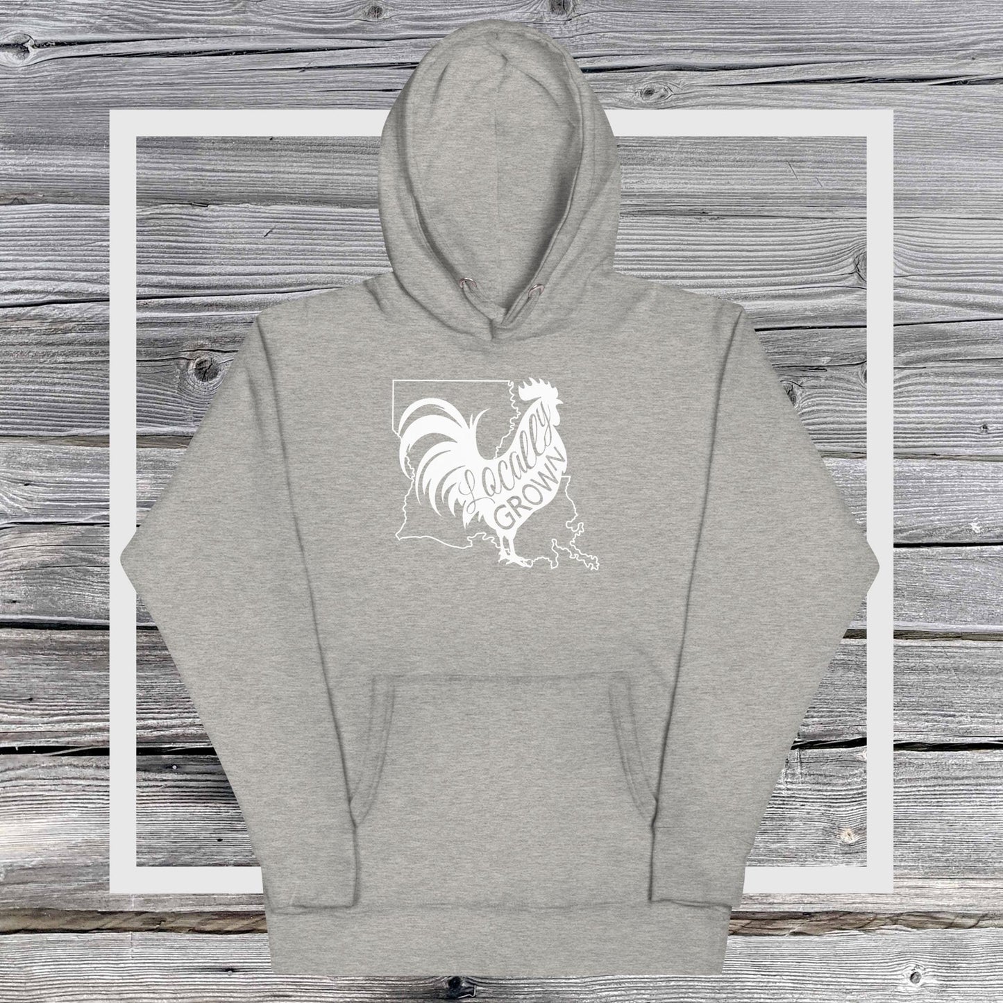 Unisex Locally Grown Louisiana Cock Hoodie