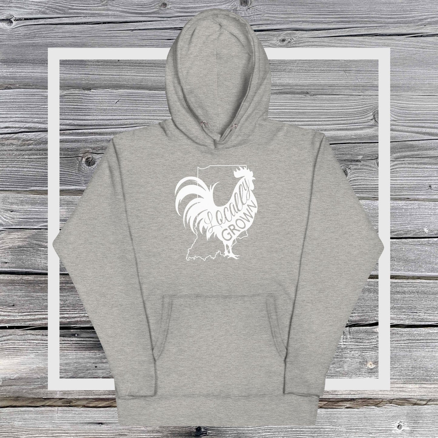 Unisex Locally Grown Indiana Cock Hoodie
