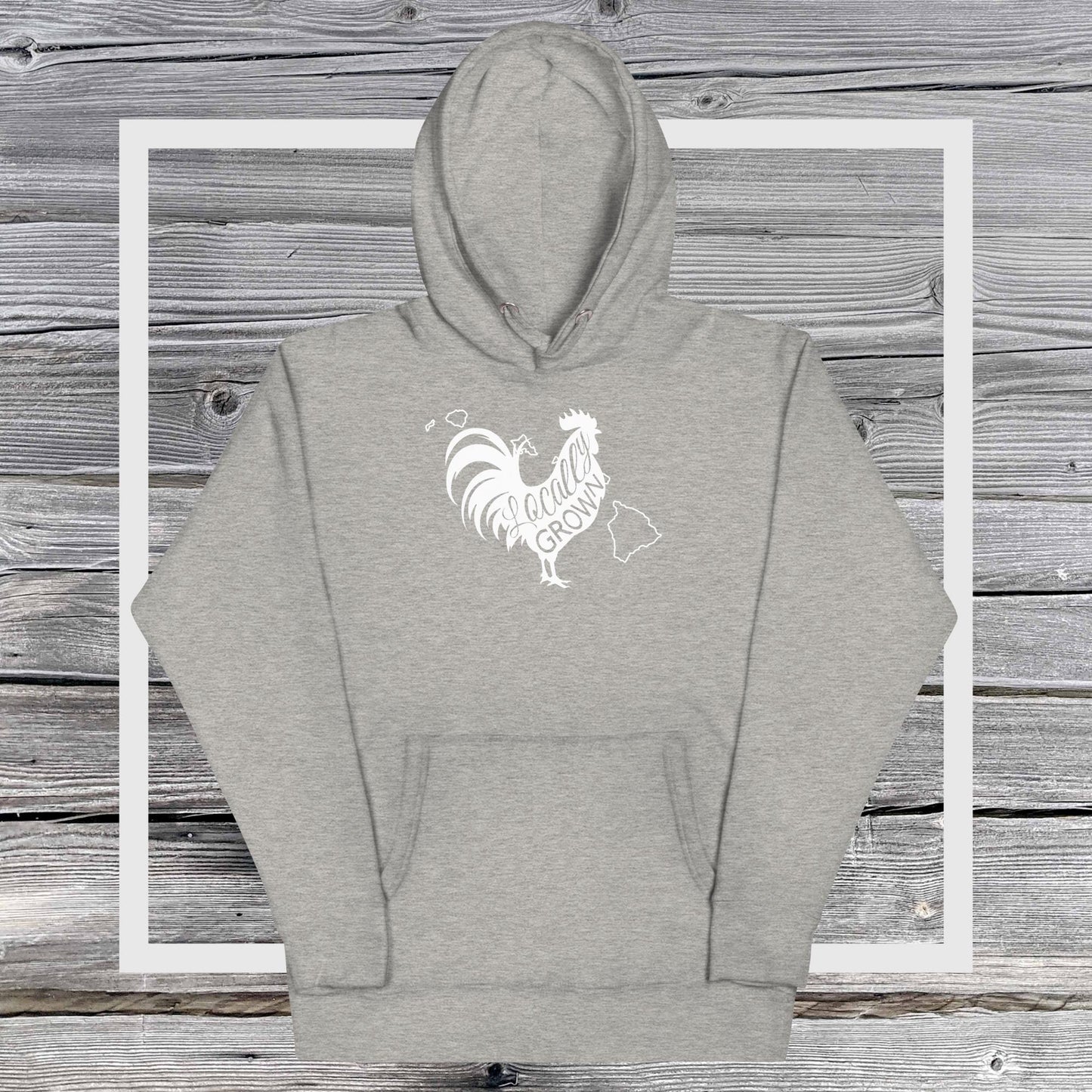 Unisex Locally Grown Hawaii Cock Hoodie