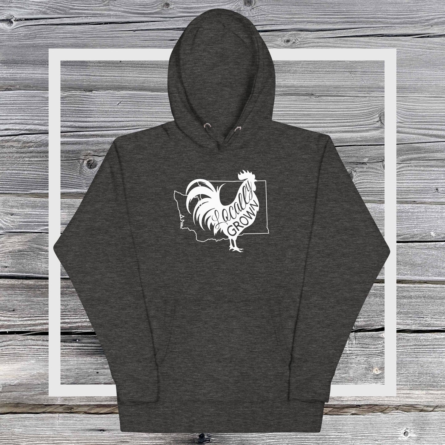 Unisex Locally Grown Washington Cock Hoodie