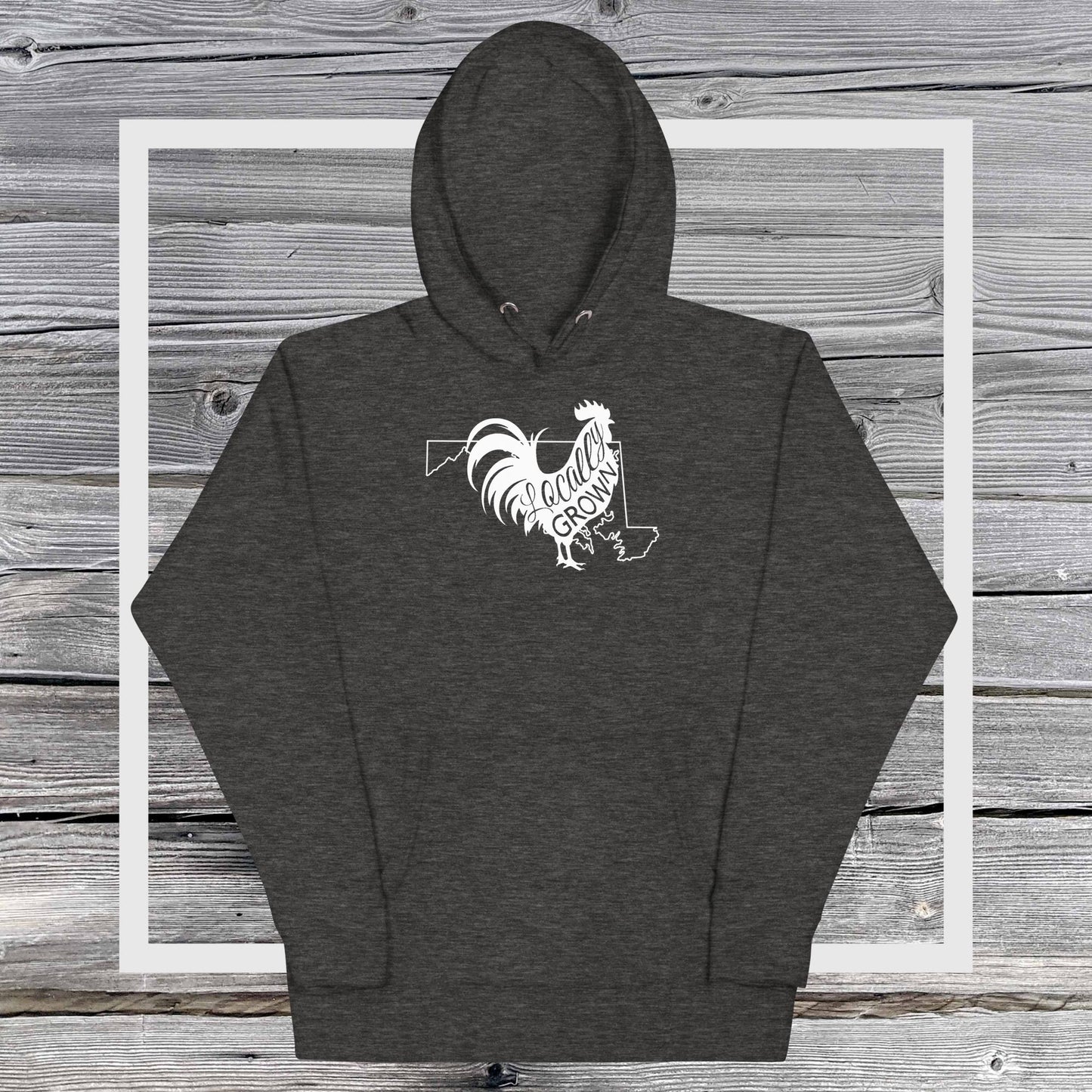 Unisex Locally Grown Maryland Cock Hoodie
