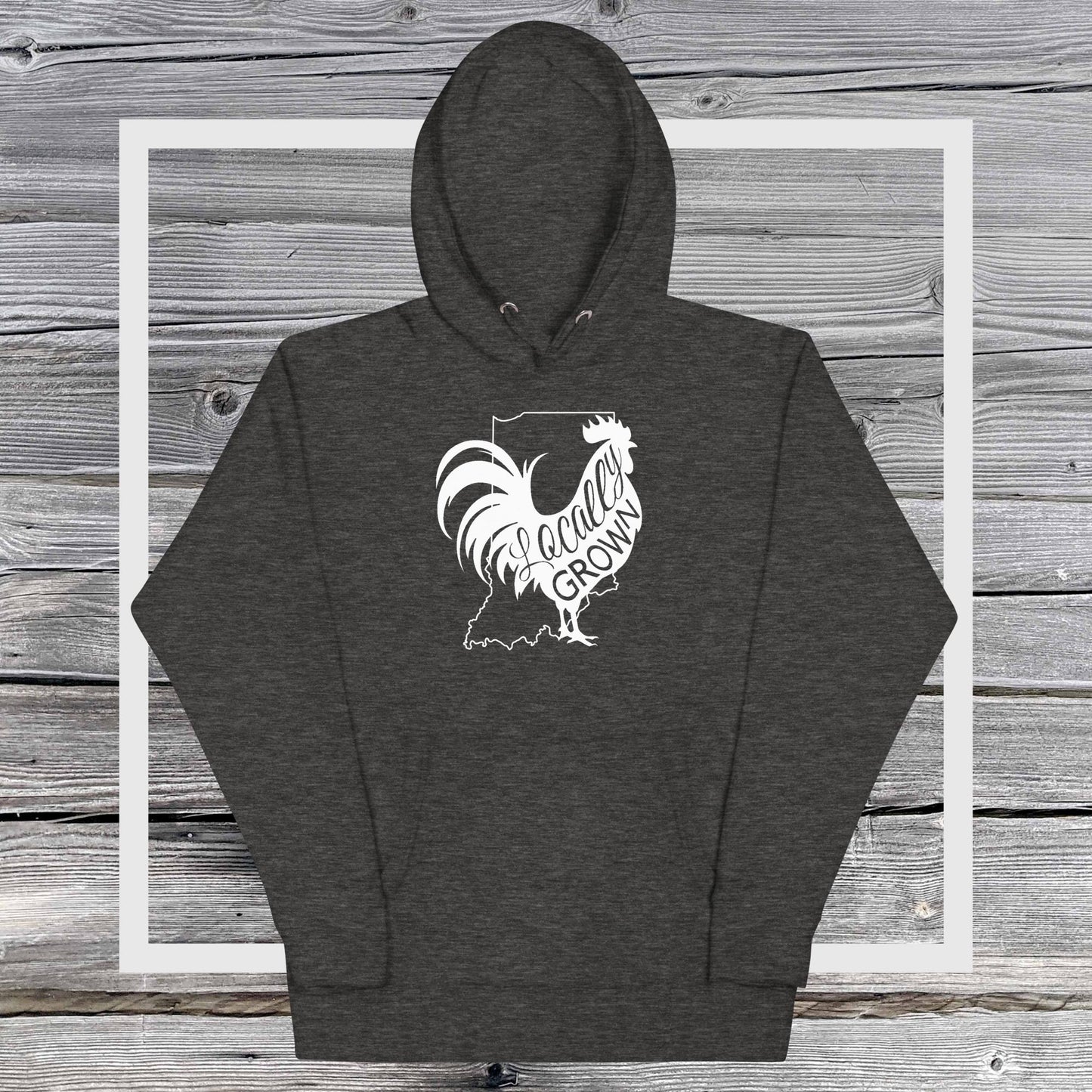 Unisex Locally Grown Indiana Cock Hoodie
