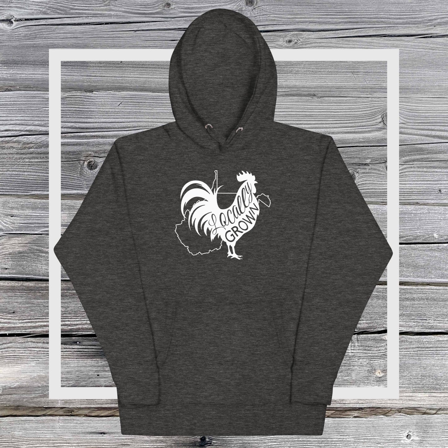 Unisex Locally Grown West Virginia Cock Hoodie