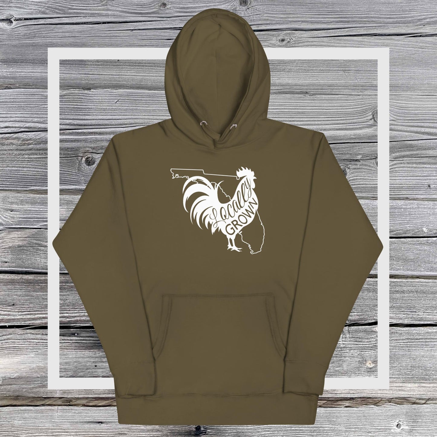 Unisex Locally Grown Florida Cock Hoodie