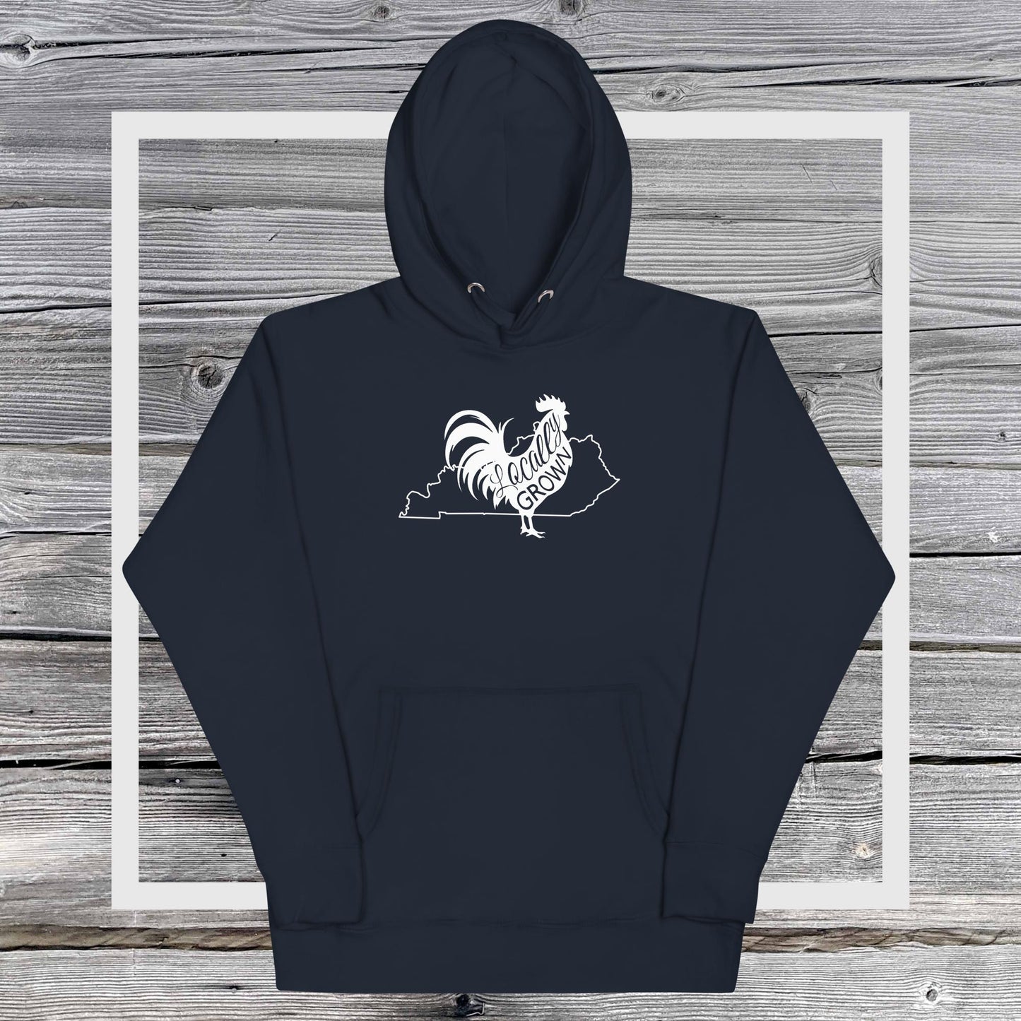 Unisex Locally Grown Kentucky Cock Hoodie