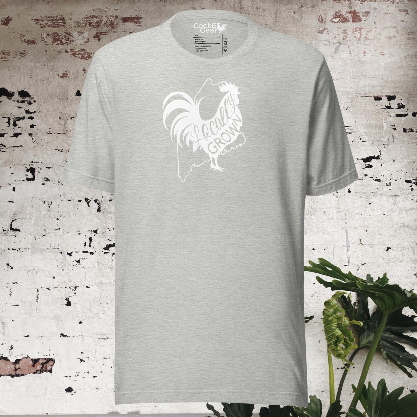 Unisex Locally Grown Maine Cock Tee