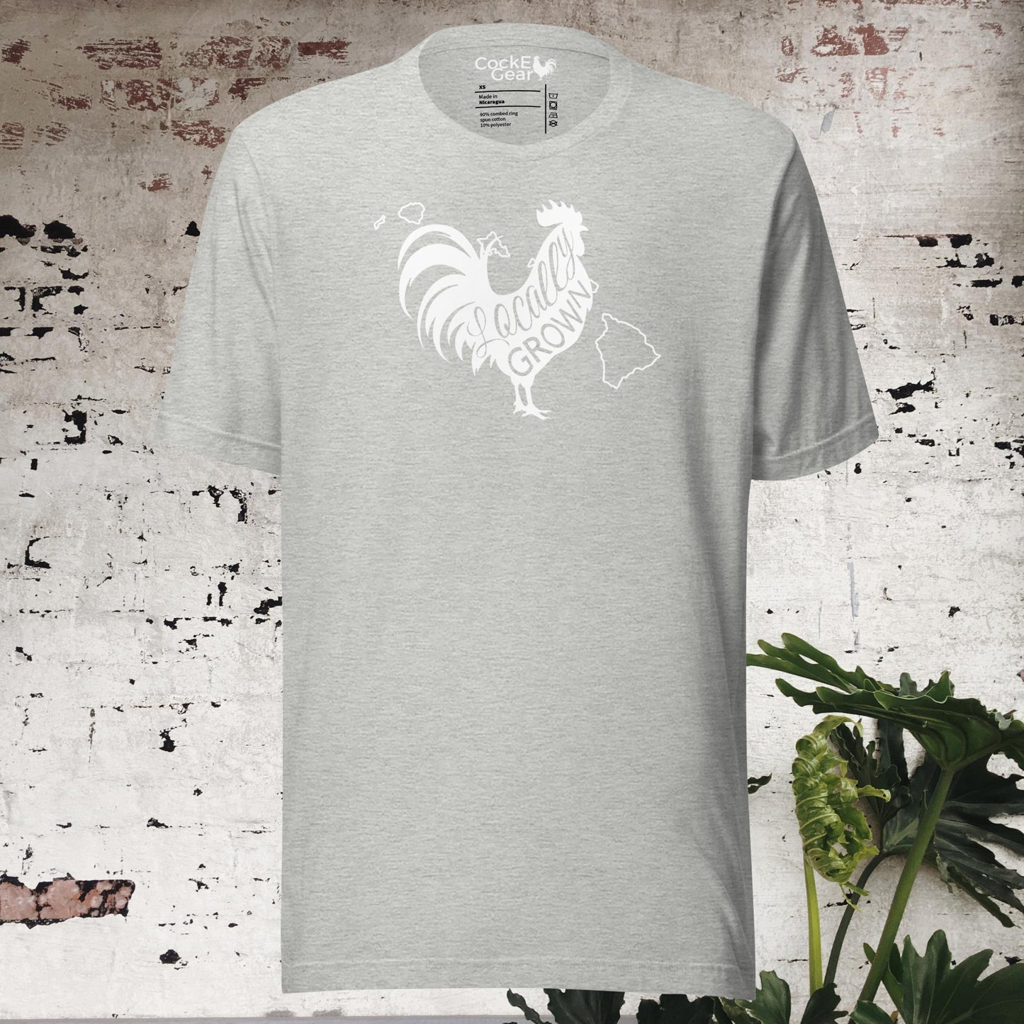 Unisex Locally Grown Hawaii Cock Tee