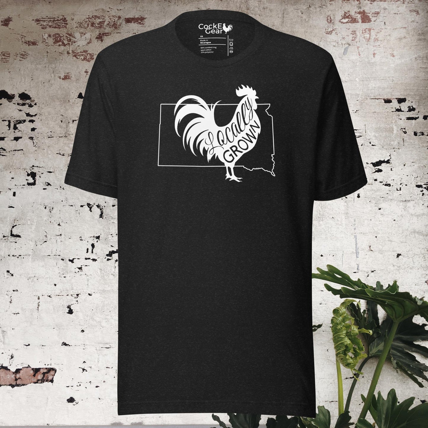 Unisex Locally Grown South Dakota Cock Tee