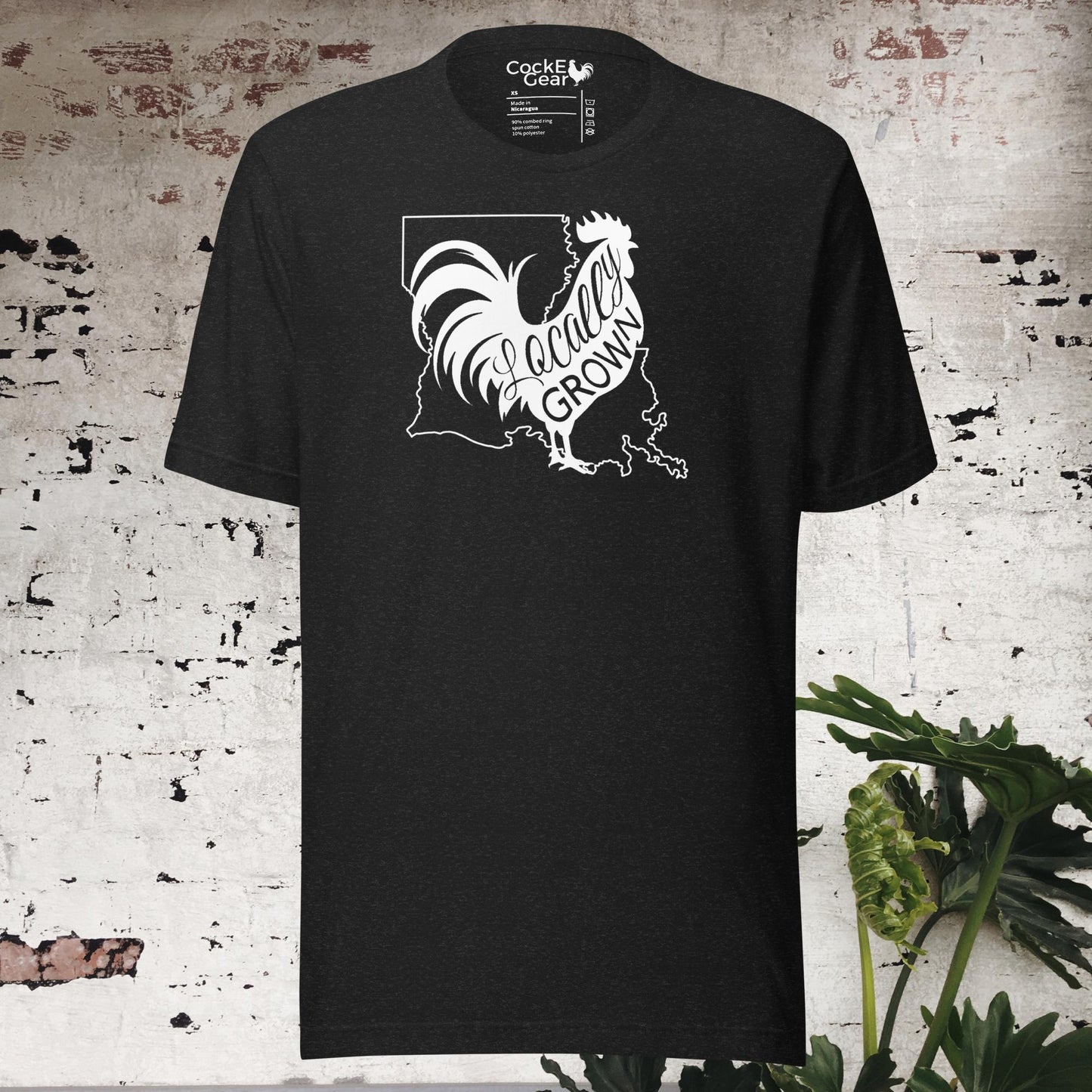 Unisex Locally Grown Louisiana Cock Tee