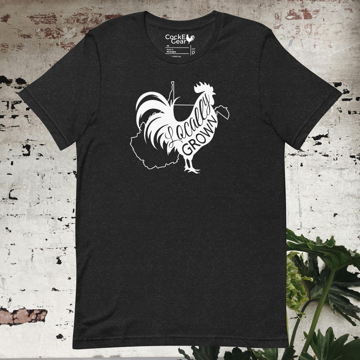 Unisex Locally Grown West Virginia Cock Tee