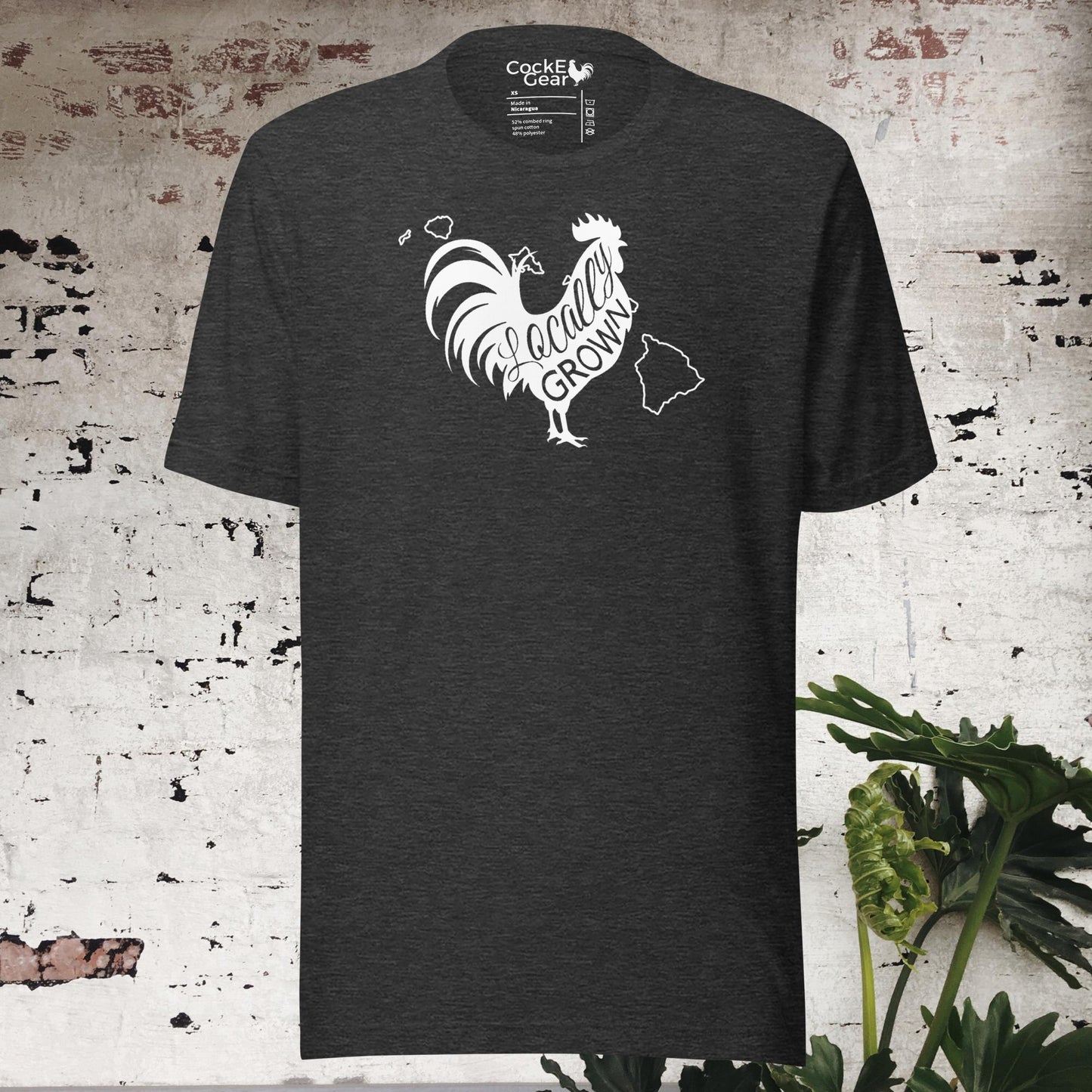 Unisex Locally Grown Hawaii Cock Tee