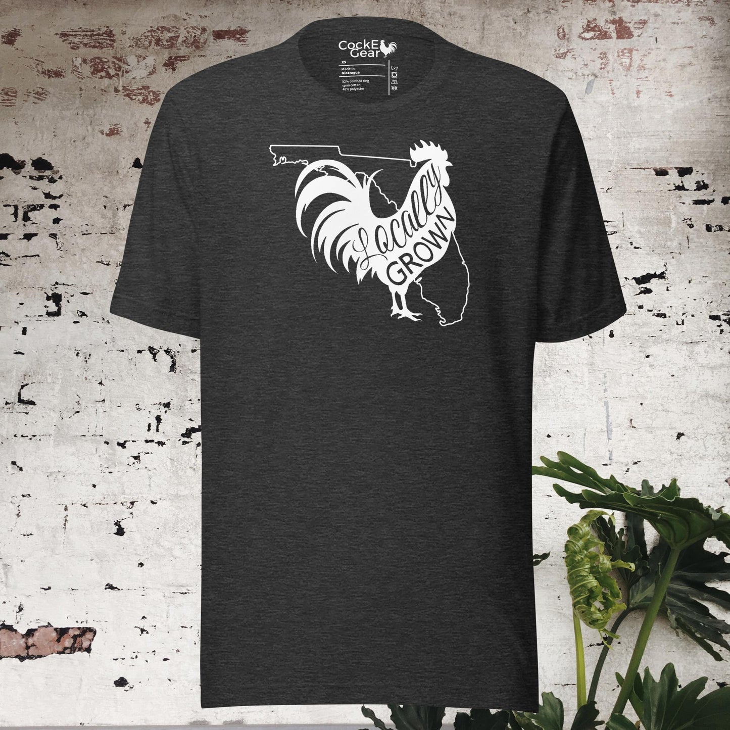 Unisex Locally Grown Florida Cock Tee