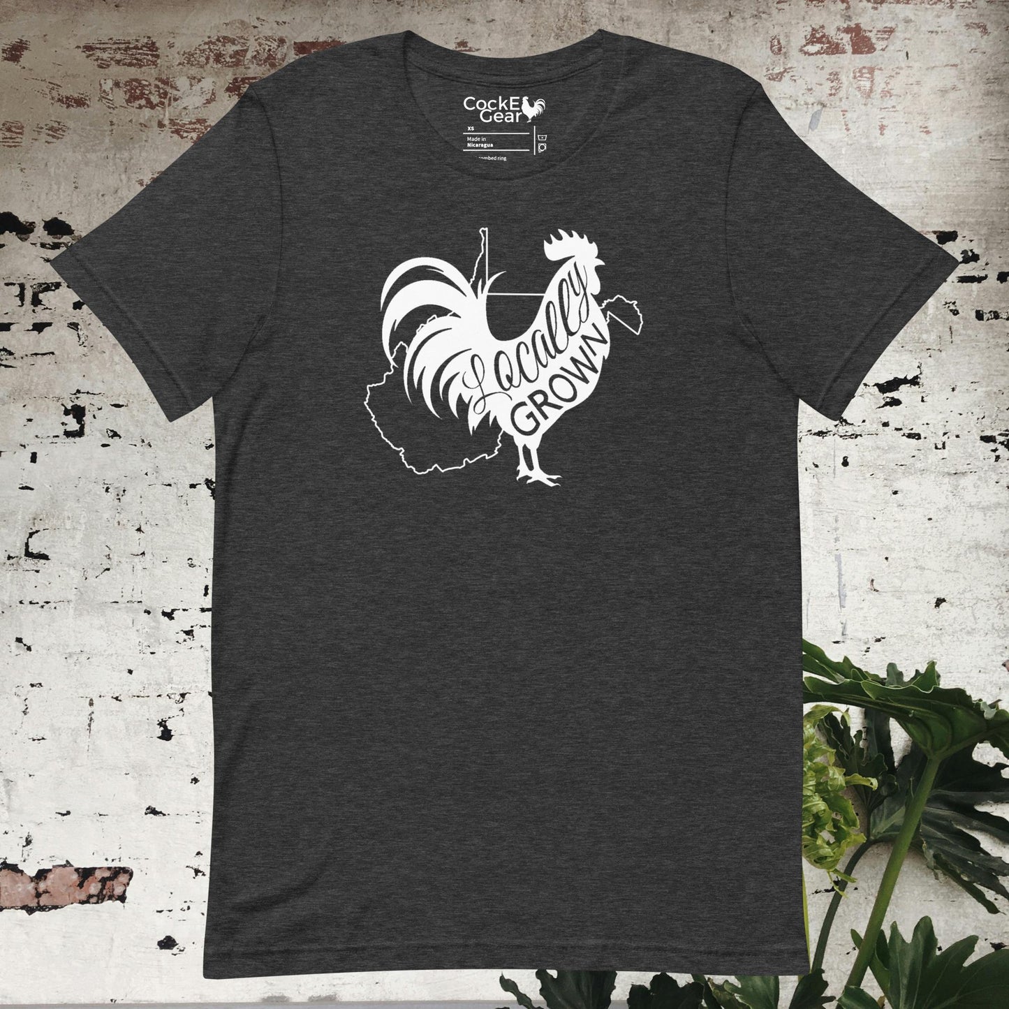 Unisex Locally Grown West Virginia Cock Tee