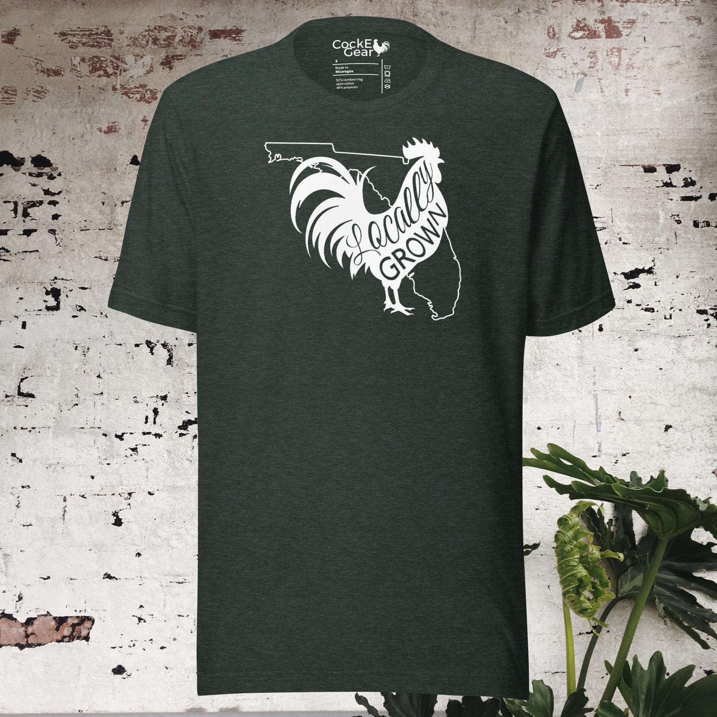 Unisex Locally Grown Florida Cock Tee