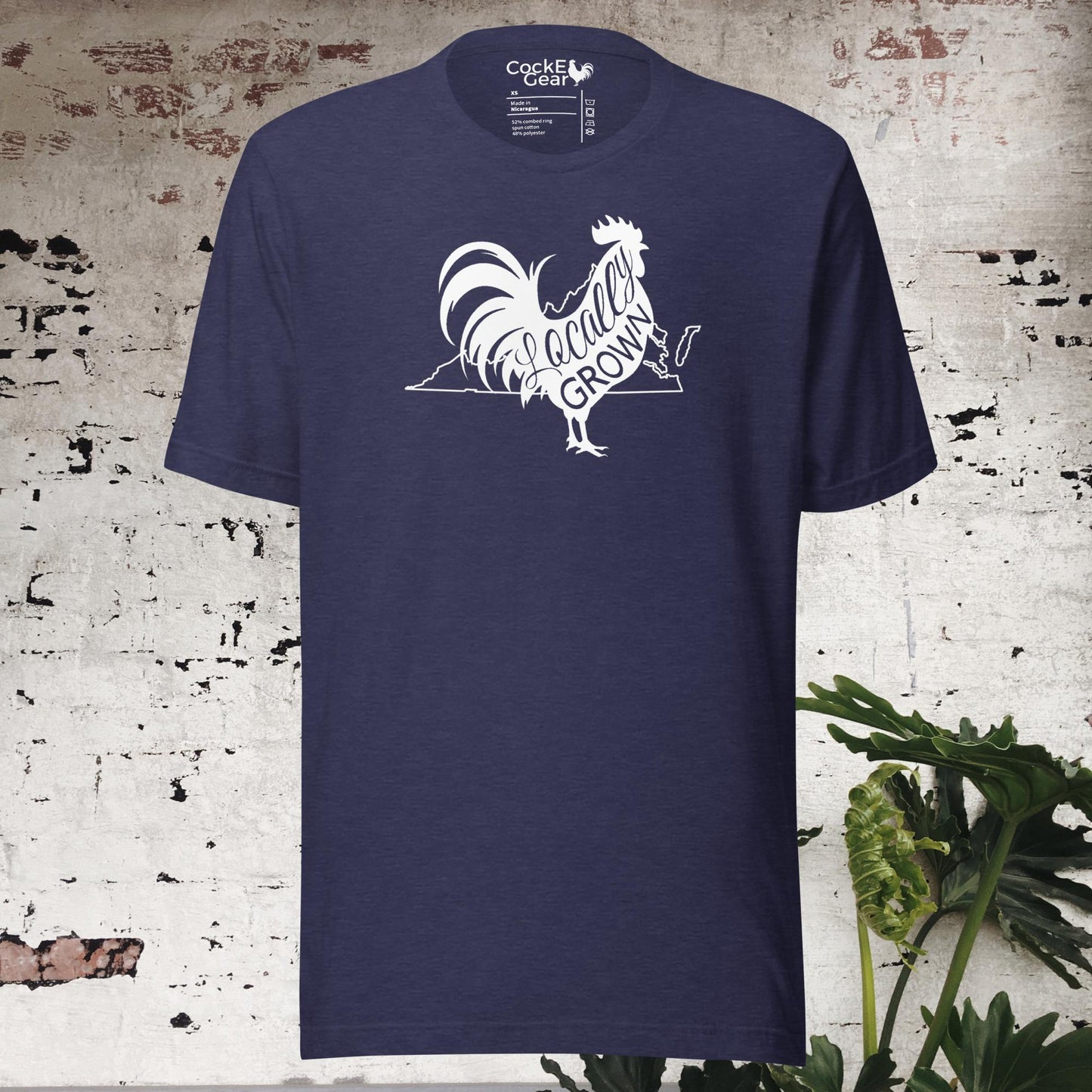 Unisex Locally Grown Virginia Cock Tee