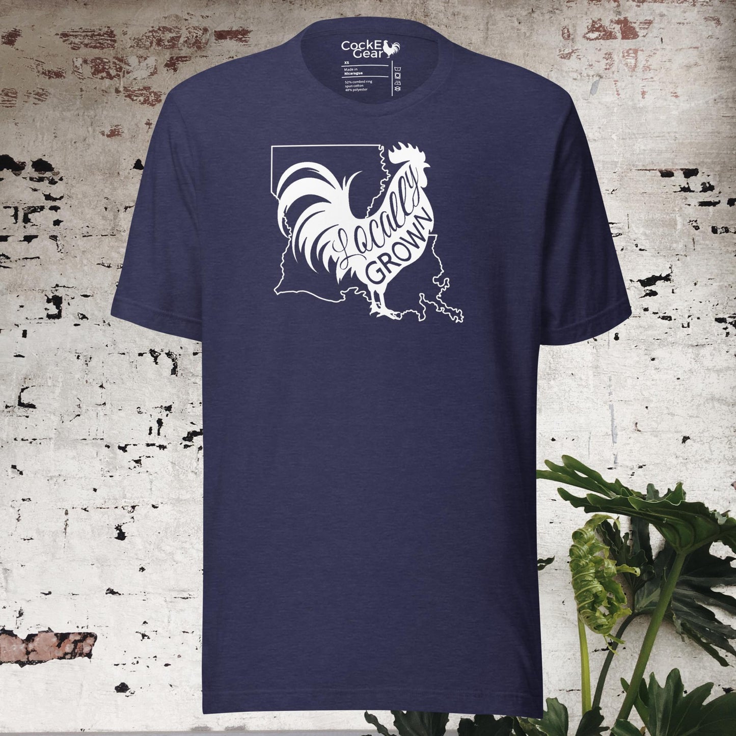 Unisex Locally Grown Louisiana Cock Tee