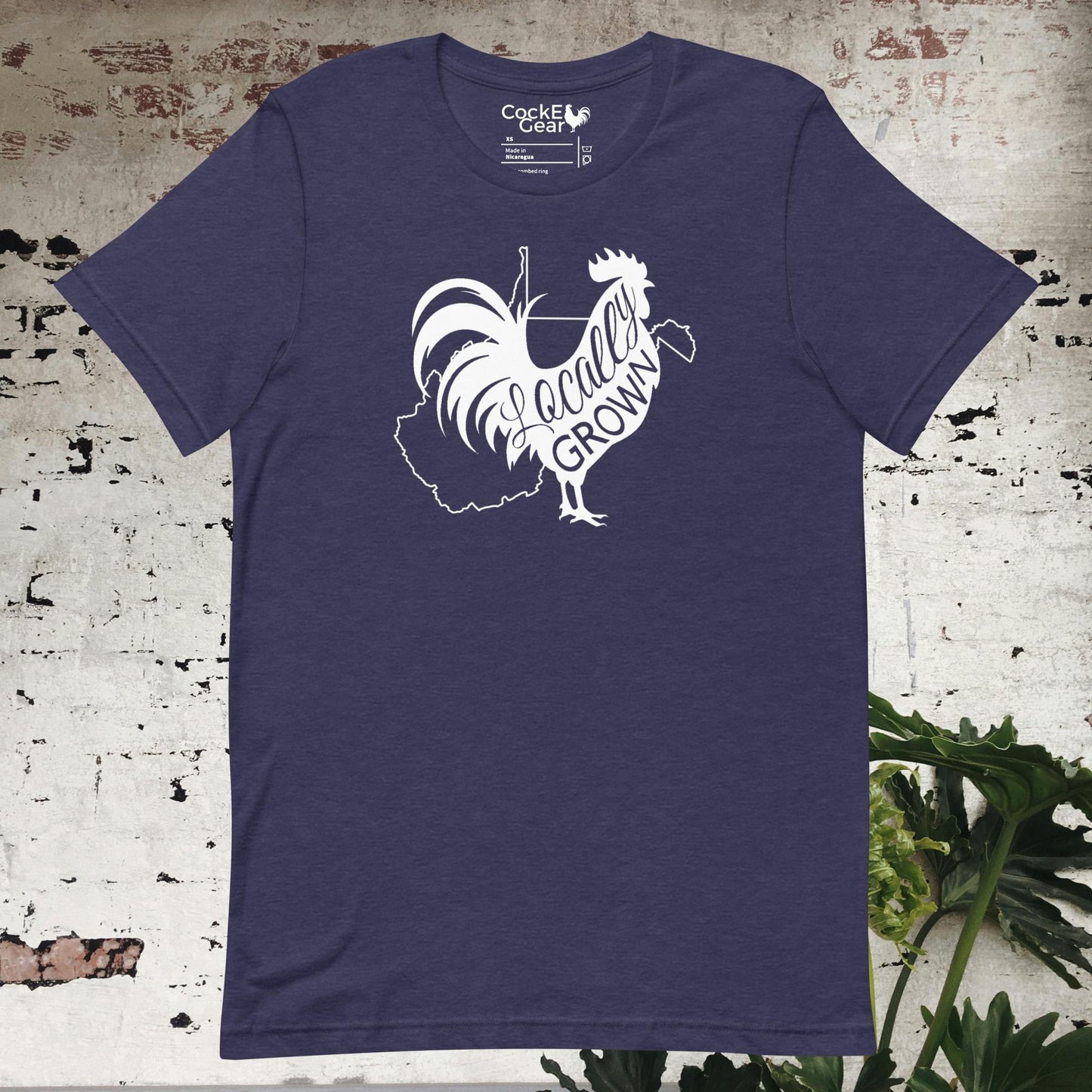 Unisex Locally Grown West Virginia Cock Tee