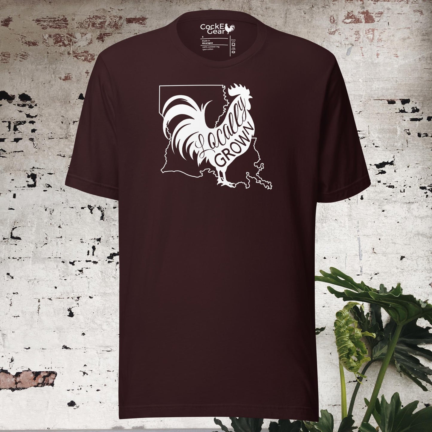 Unisex Locally Grown Louisiana Cock Tee